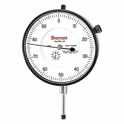 STARRETT 656441J Dial Indicator AGD 4 Range 0 to 1