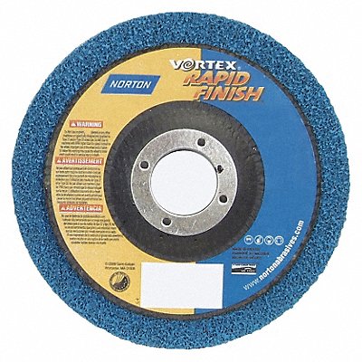NORTON 66254429268 Non Woven Depressed Centre Disc 4 1/2 in Dia