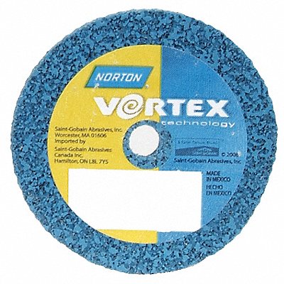 NORTON 66254433504 Unitised Wheel 2 in Dia 1/4 in Connect