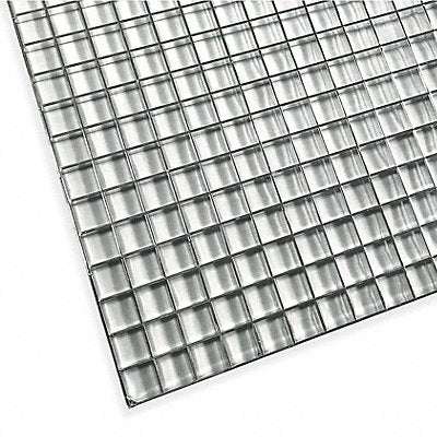AMERICAN LOUVER TC242448S2PK Eggcrate Silver Plastic PK2