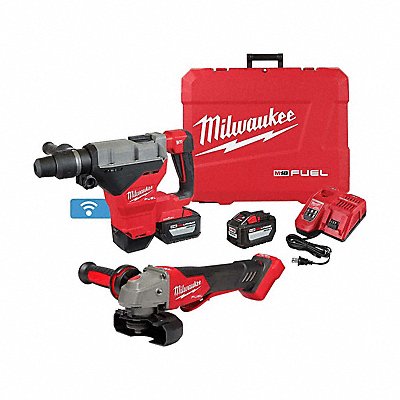 MILWAUKEE 271822HD288820 M18 FUEL Rotary Hammer Kit+M18 Grinder