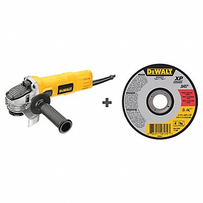 DEWALT DWE4011DWA8951F Angle Grinder w/ (25) Abrasive Wheels