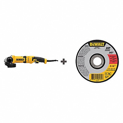 DEWALT DWE43116DWA8951F Angle Grinder Bare Tool 9000 Load RPM