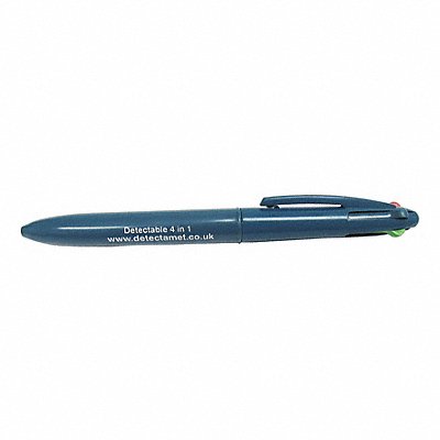 DETECTAMET INC. 108A05 Pen 4 Colors In One Bl/Bk/Rd/Gr PK10
