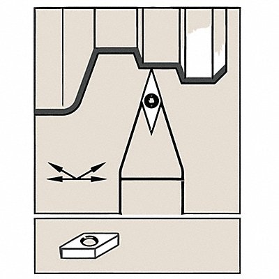 WIDIA NRD3062R Grooving/Parting Insert NRD Carbide