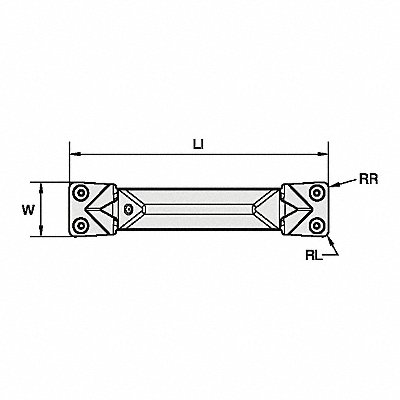 WIDIA WMTS125I3P03PH Grooving/Parting Insert WMT-U-PH Carbide