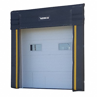 GRAINGER DS9612010 Dock Seal 8 ft W x 10 ft H Door Fit