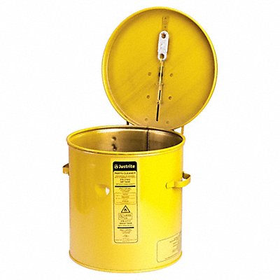 JUSTRITE 27612 Dip Tank Steel 10 H 2 gal Cap.