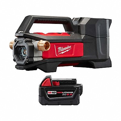 MILWAUKEE 27712000000000 M18 Transfer Pump + M18 XC5.0 Battery