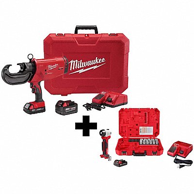 MILWAUKEE 2779222935CU21S M18 750 MCM Crimper Kit + Cable Stripper
