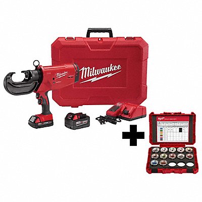 MILWAUKEE 2779224916KITA M18 750 MCM Crimper Kit 350 MCM Die Kit