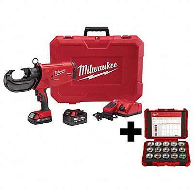 MILWAUKEE 2779224916KITC M18 750 MCM Crimper Kit 600 MCM Die Kit