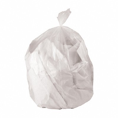 HERITAGE H8647SC Garbage Bag 43X47 Clear 1.1Mil LLDPE PK100