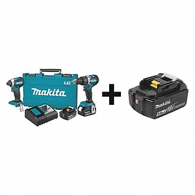 MAKITA XT269MBL1850B Cordless Combination Kit 2 Tools 18V DC