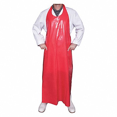 TOP DOG 81024 Die Cut Apron 50 8 mil Red
