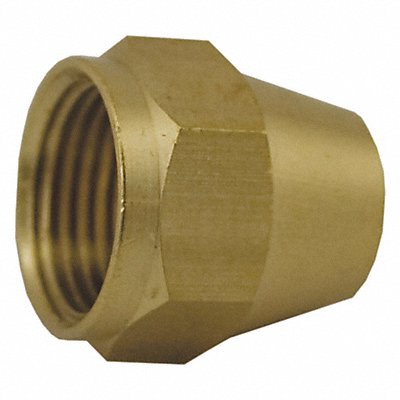 JONES STEPHENS F40006 Brass Short Flare Nut 5/8