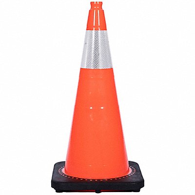 GRAINGER RS70045CT3M6 Traffic Cone 10 lb Orange Cone Color