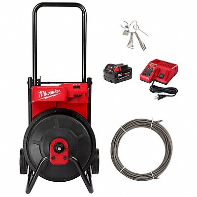 MILWAUKEE 2817A21 Drain Cleaning Machine Cordless 300 RPM
