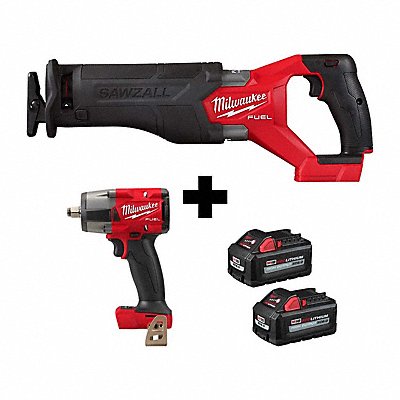 MILWAUKEE 28212029622048100000 M18 SAWZALL M18 1/2 MTIW 2PK M18 6.0