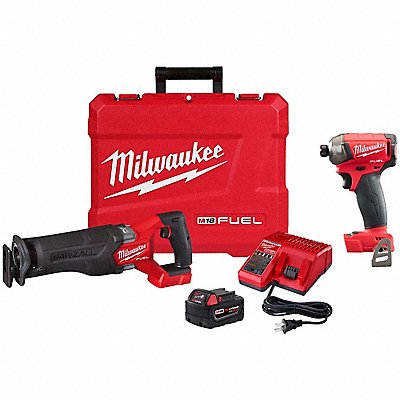 MILWAUKEE 282121000000 M18 FUEL SAWZALL KIT + M18 FUEL HYDR DR