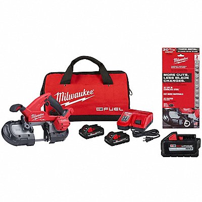 MILWAUKEE 2.82922481118654E+21 Band Saw Kit 18V 35-3/8 L Blade