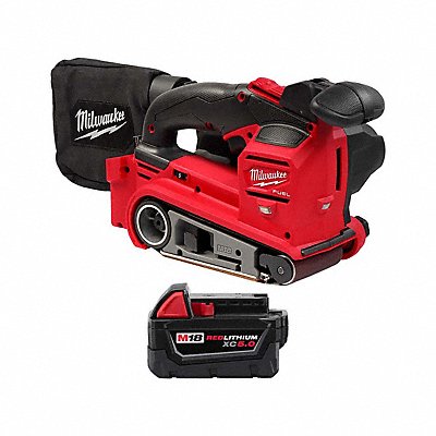 MILWAUKEE 28322000000000 M18 FUEL Belt Sander + M18 XC5.0 Battery