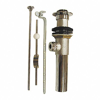 JONES STEPHENS P35001 Pop-Up Assembly with Overflow Brass