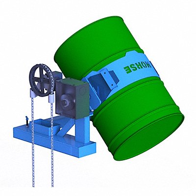 GRAINGER 285AGR Drum Carrier 2 000 lb 38 W Blue