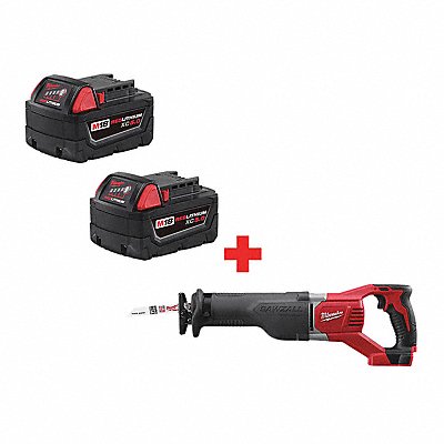 MILWAUKEE 48111900000000 Cordless Reciprocating Saw w/Battery