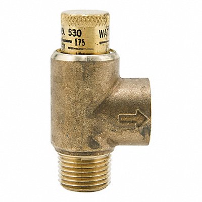 WATTS 34LF530CSTD Adjustable Relief Valve 3/4 x 1/2 In