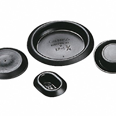 CAPLUGS QSI414Q1 Button Plug Flush Hole Sz 1.25 PK500