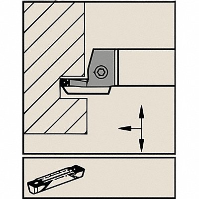 WIDIA 251256 Thread Turning Toolholder
