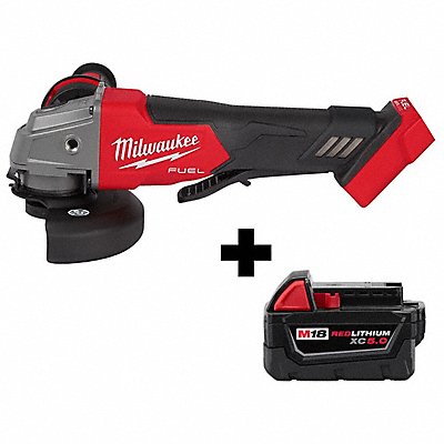 MILWAUKEE 28802048111850 M18 4-1/2 /5 Grinder XC5.0 Bat Pack