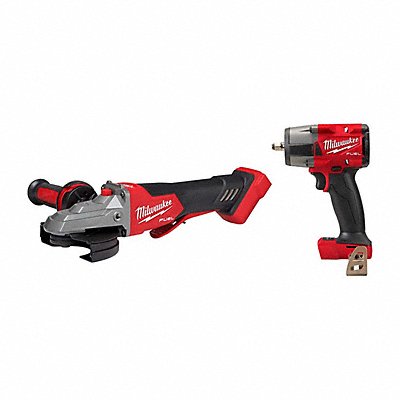 MILWAUKEE 288620296020 M18 FUEL 5 Grinder + M18 FUEL 3/8 MTIW