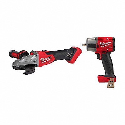 MILWAUKEE 288720296020 M18 FUEL 5 Grinder + M18 FUEL 3/8 MTIW
