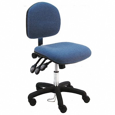 BENCHPRO LNSDFTLCWWBLUE Ergonomic Chair Fabric Blue
