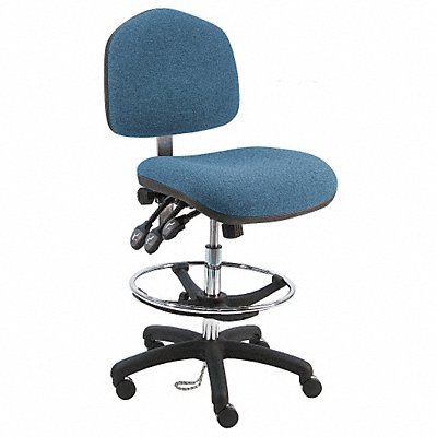 BENCHPRO WNTDFBTLCWWBLUE Ergonomic Chair Fabric Blue