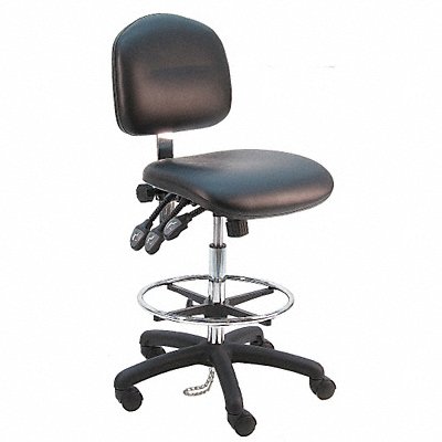 BENCHPRO LNTDCRBTLCWWBLACK Ergonomic Chair Vinyl Black