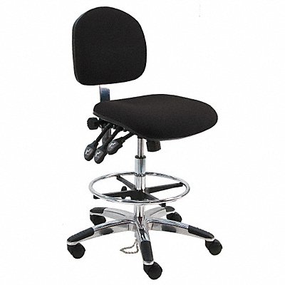 BENCHPRO LATDFBTLCWWBLACK Ergonomic Chair Fabric Black