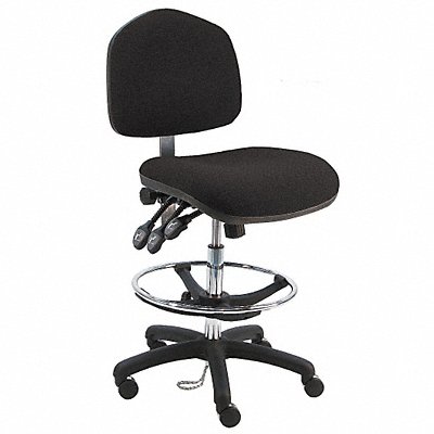 BENCHPRO WNTDFBTLCWWBLACK Ergonomic Chair Fabric Black