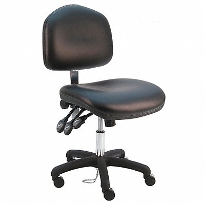 BENCHPRO WNSDCRBTLCWWBLACK Ergonomic Chair Vinyl Black
