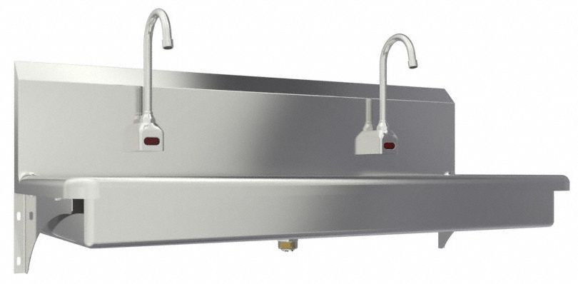 SANI-LAV 5A2B05 SaniLav Wall Wash Rect 45inx16-1/2inx5in