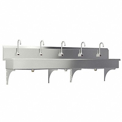SANI-LAV 510WA05 SaniLav Wall Wash Rec 97inx16-1/2inx8in