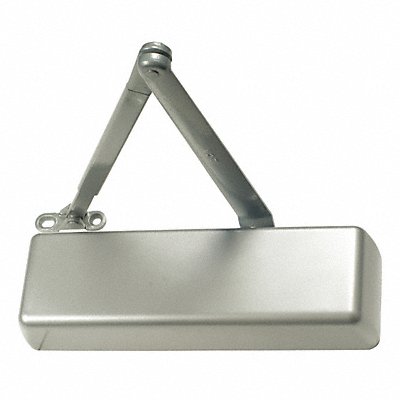 LCN 4011REGRHALDEL Surface Closer Silver Aluminum RH