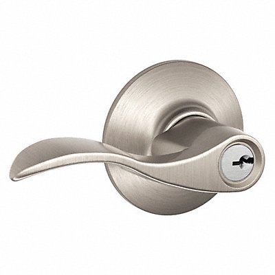 SCHLAGE F51AACC619 Lever Lockset Mechanical Entrance Grd. 2