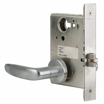 SCHLAGE L901007A626 Passage Latch 07A Trim Satin Chrome