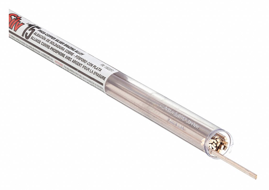 HARRIS 61035 Stay Silver Brazing Aly 21 L 1-1/16 dia.