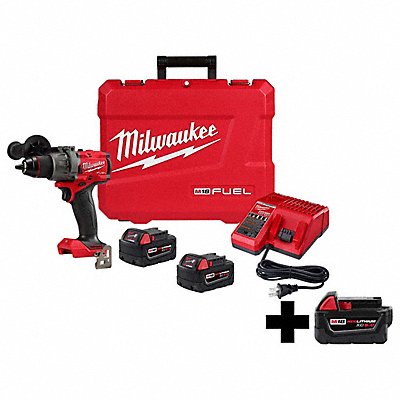 MILWAUKEE 29042200000000 M18 FUEL Hammer Drill Kit 5.0 Battery