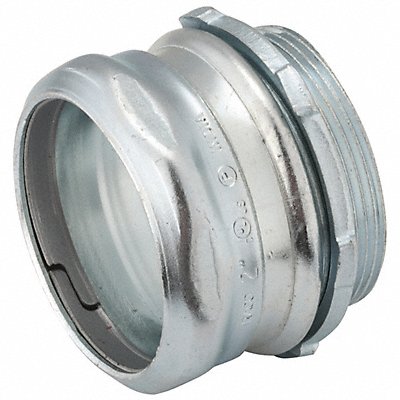 RACO 2908 Connector Steel Overall L 2 13/32in