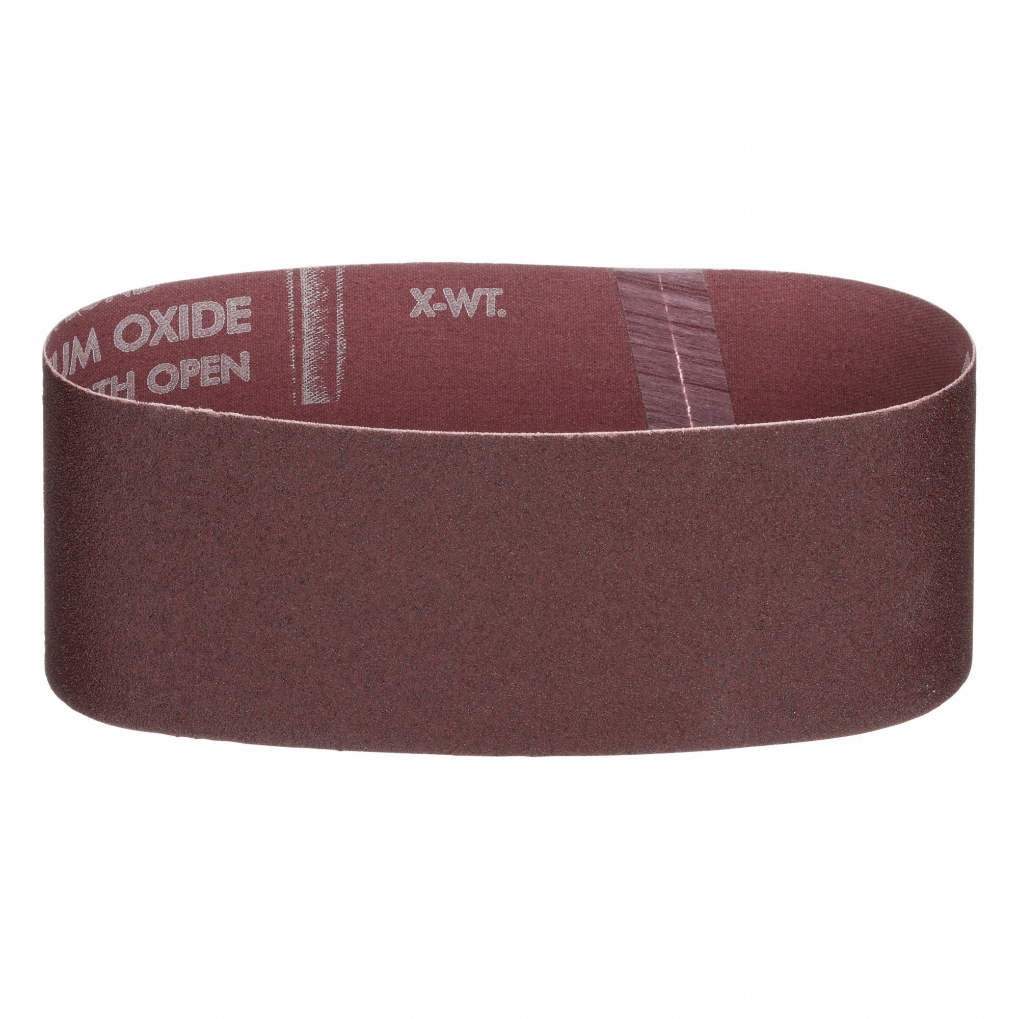 NORTON 7660700968 Cloth Sanding Belt 3x18 AO 80 Grit PK5